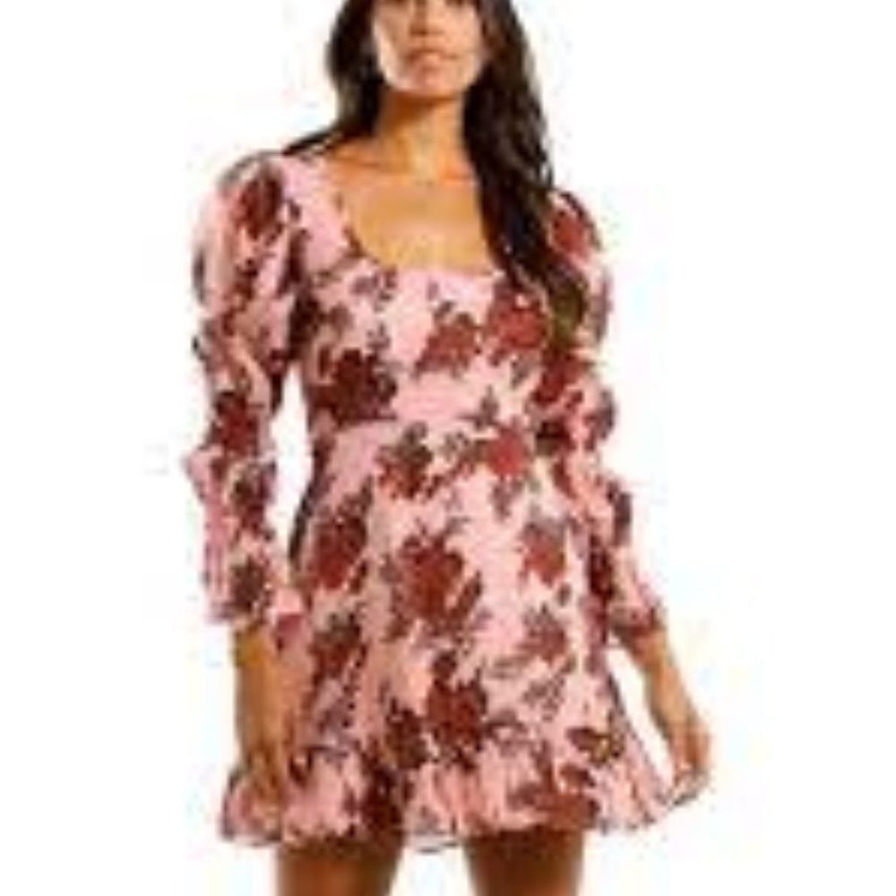 la maison talulah floral print dress